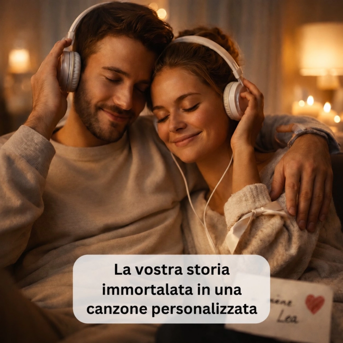Canzone personalizzata – La vostra storia in una canzone unica