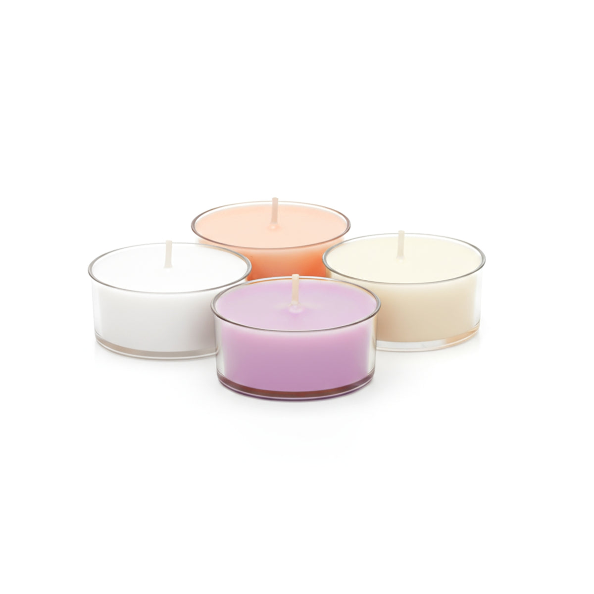 Set di 4 candele profumate